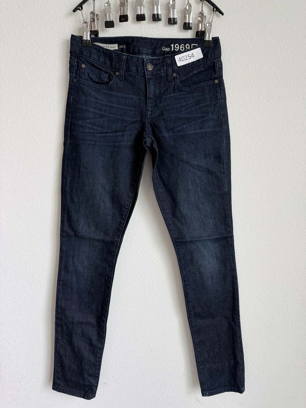 Gap 1969 Always Skinny Dark Wash Denim Jeans Size 26/2